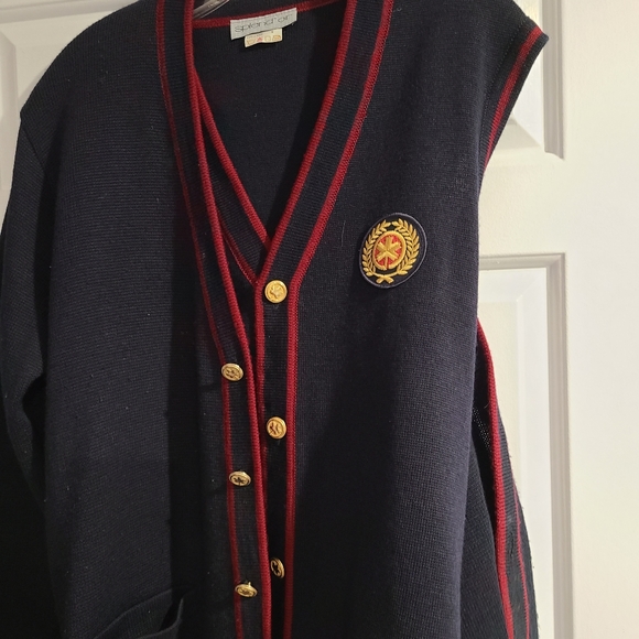 RARE FIND! Vintage, Air Canada cardigan with vest - Picture 5 of 8
